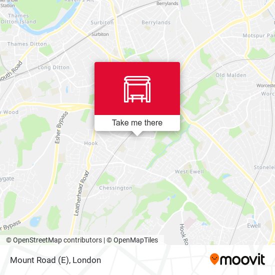 Mount Road (E) map