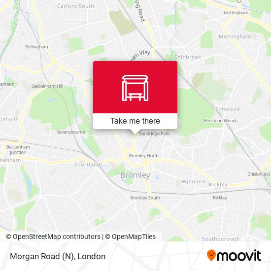 Morgan Road (N) map