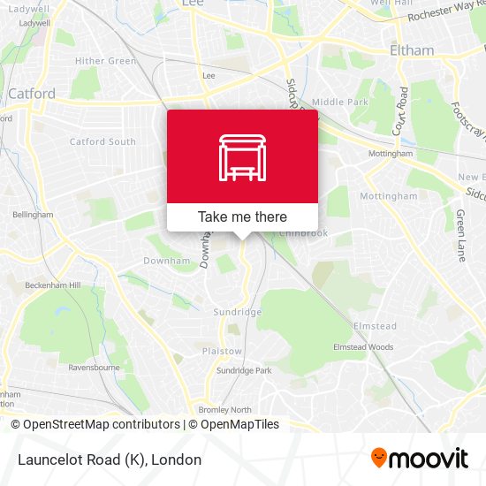 Launcelot Road (K) map