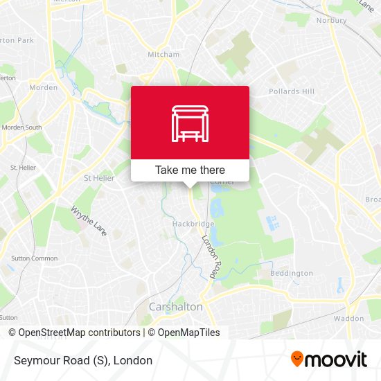 Seymour Road map