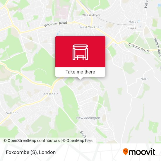 Foxcombe (S) map