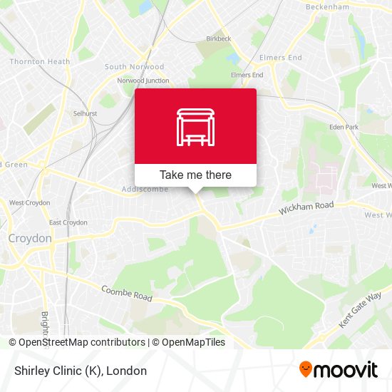 Shirley Clinic (K) map