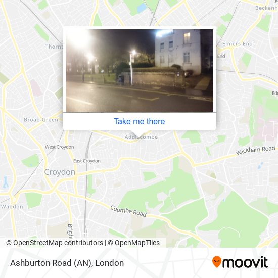 Ashburton Road (AN) map