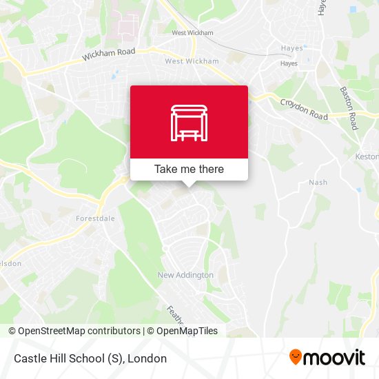 Castle Hill School map