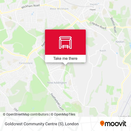 Goldcrest Community Centre (S) map