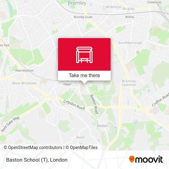 Baston School (T) map