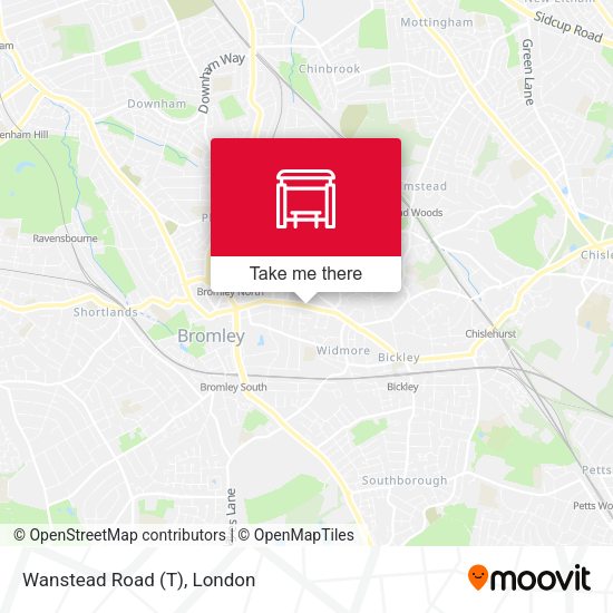 Wanstead Road (T) map