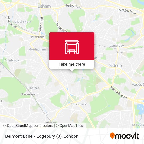 Belmont Lane / Edgebury (J) map