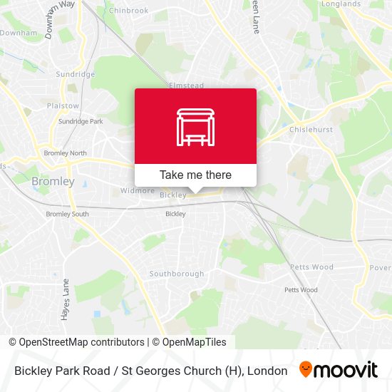 Bickley Park Road / St Church stop Routes, Schedules, and Fares