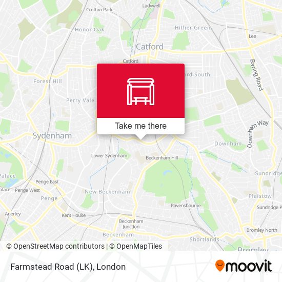 Farmstead Road (LK) map