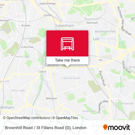 Brownhill Road / St Fillans Road (D) map