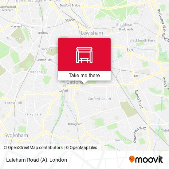 Laleham Road (A) map