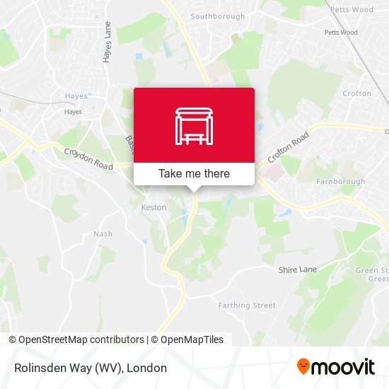 Rolinsden Way (WV) map