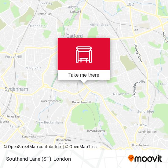 Southend Lane (ST) map