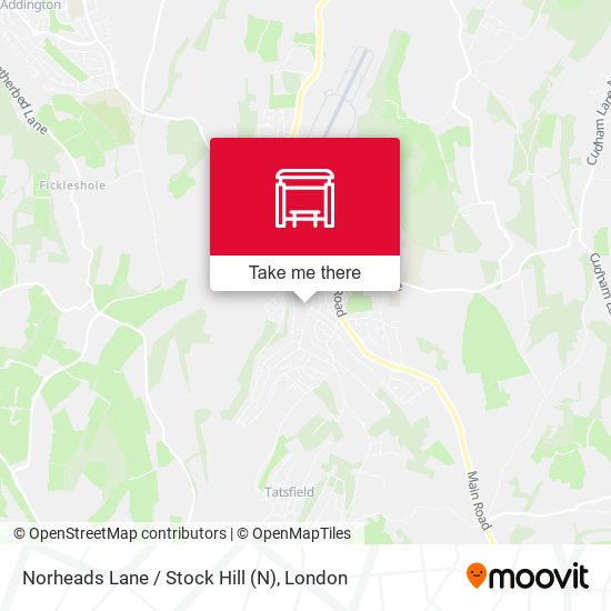 Norheads Lane / Stock Hill map