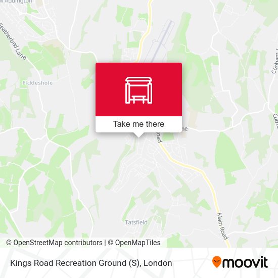 Kings Road Recreation Ground (S) map
