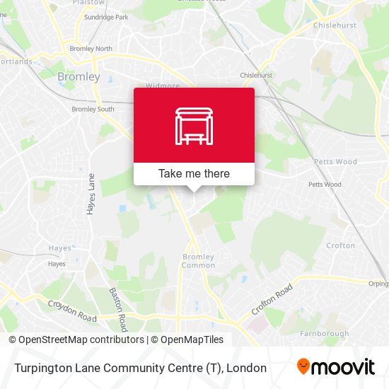 Turpington Lane Community Centre map