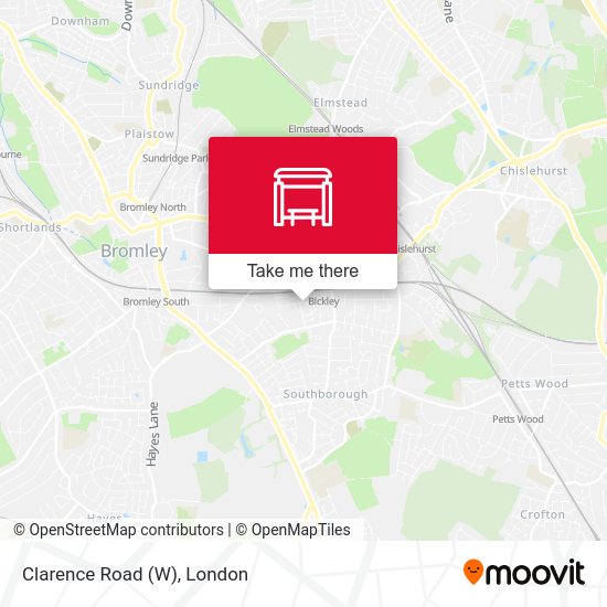 Clarence Road (W) map