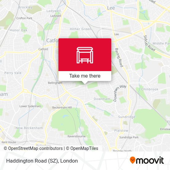 Haddington Road (SZ) map