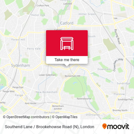 Southend Lane / Brookehowse Road (N) map