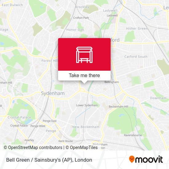Bell Green / Sainsbury's (AP) map