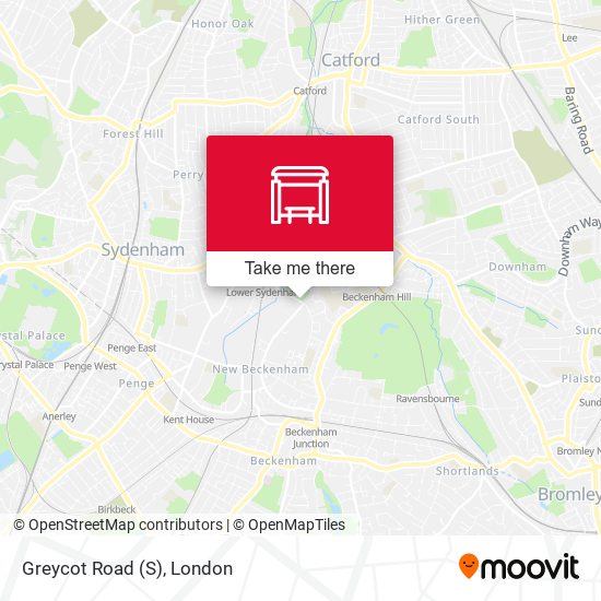 Greycot Road (S) map