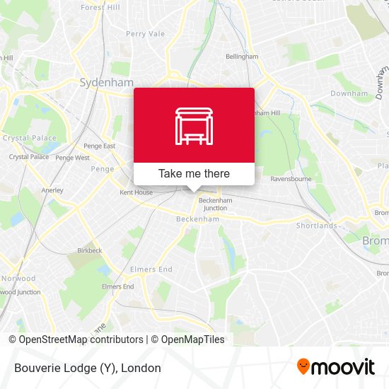 Bouverie Lodge (Y) map