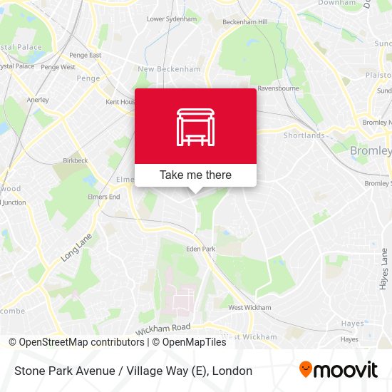 Stone Park Avenue / Village Way (E) map