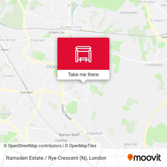 Ramsden Estate / Rye Crescent (N) map