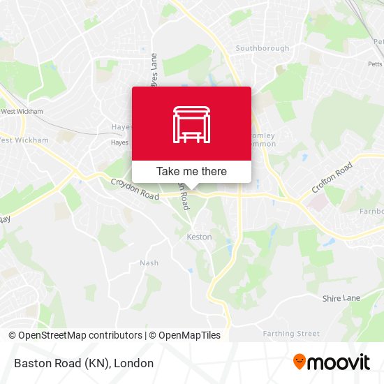 Baston Road (KN) map