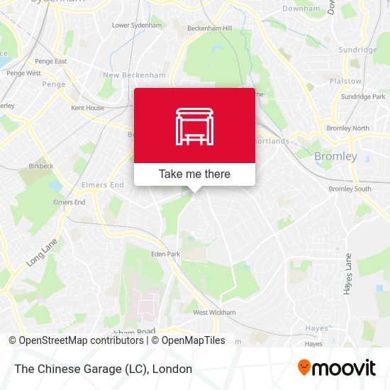 The Chinese Garage (LC) map