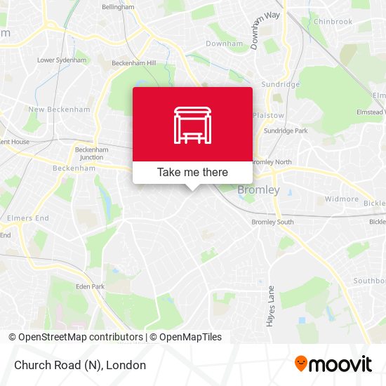Church Road (N) map