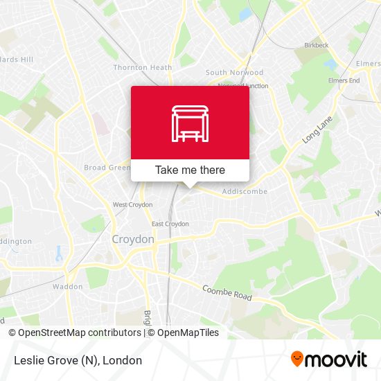 Leslie Grove (N) map