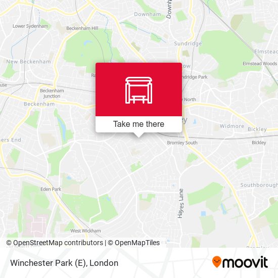 Winchester Park (E) map