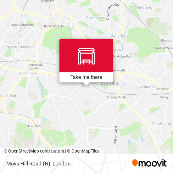 Mays Hill Road (N) map