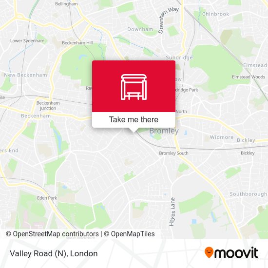 Valley Road (N) map