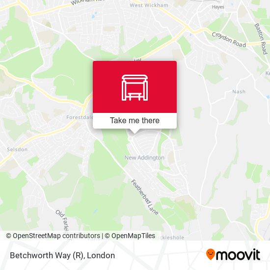 Betchworth Way (R) map