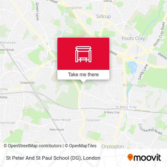 St Peter And St Paul School (DG) map