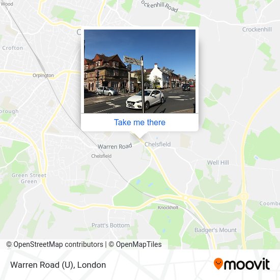 Warren Road (U) map