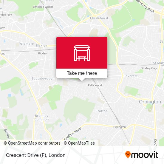 Crescent Drive (F) map