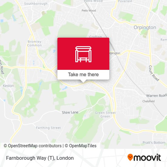 Farnborough Way (T) map
