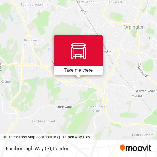 Farnborough Way (S) map