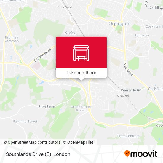 Southlands Drive (E) map
