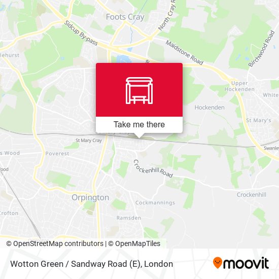 Wotton Green / Sandway Road (E) map