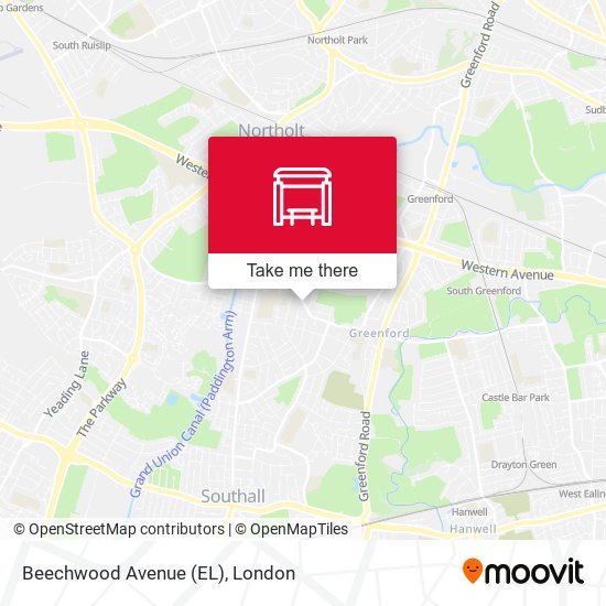 Beechwood Avenue (EL) map