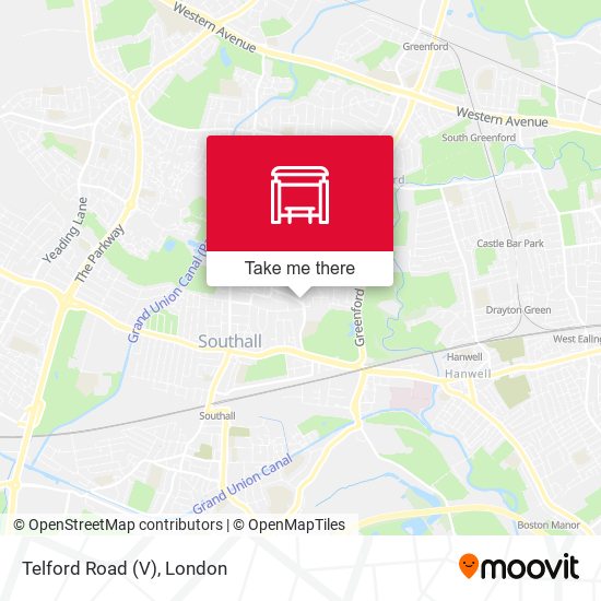 Telford Road (V) map