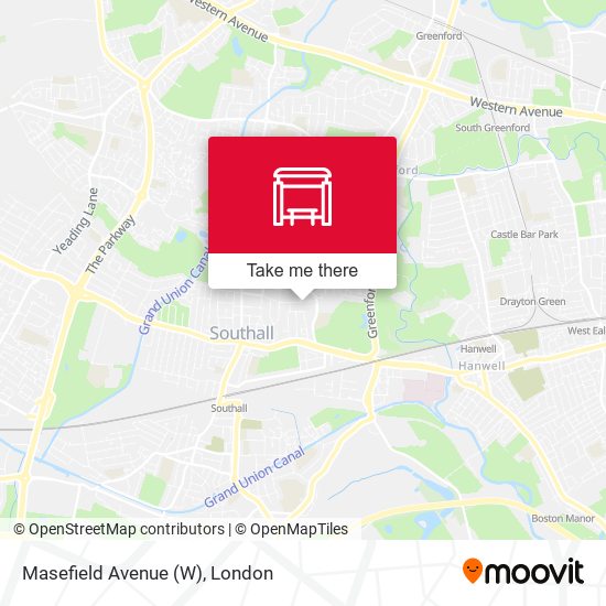 Masefield Avenue (W) map