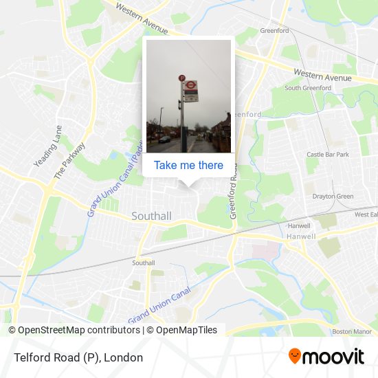 Telford Road (P) map