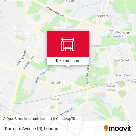 Dormers Avenue (R) map