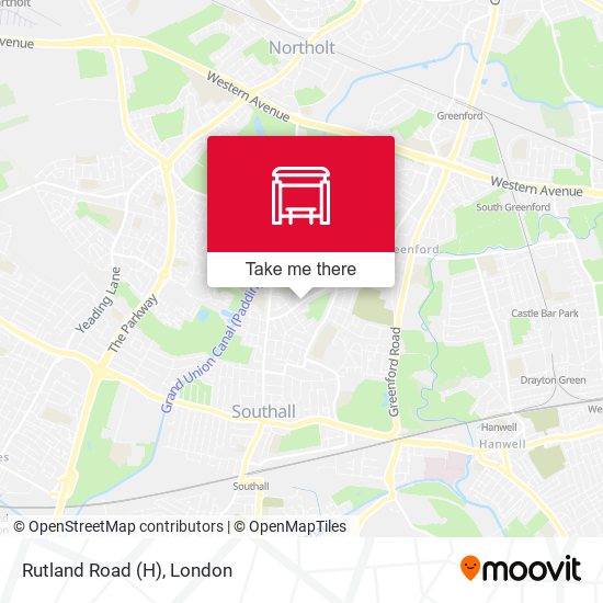 Rutland Road (H) map